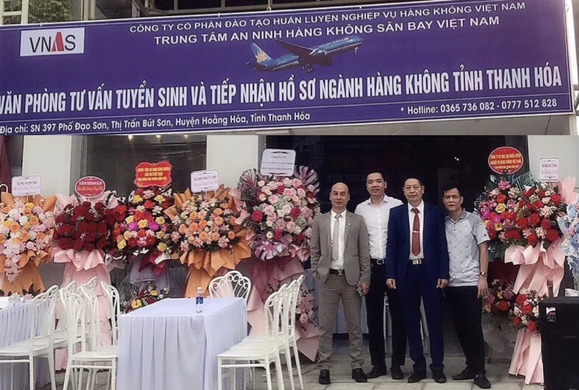 Trung tâm An ninh Hàng không Sân bay Việt Nam khai trương văn phòng mới tại Hoằng Hóa
