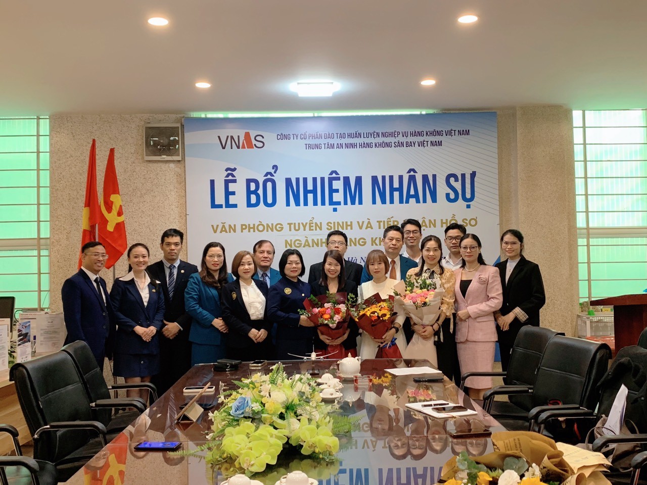 TVNAS-Trung tâm An ninh hàng không Sân bay Việt Nam tổ chức Lễ bổ nhiệm nhân sự