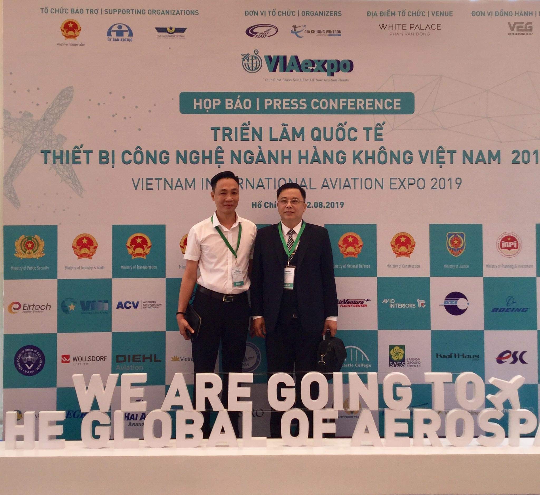 TVNAS tham dự Họp báo Triển lãm quốc tế Thiết bị công nghệ ngành hàng không Việt Nam 2019