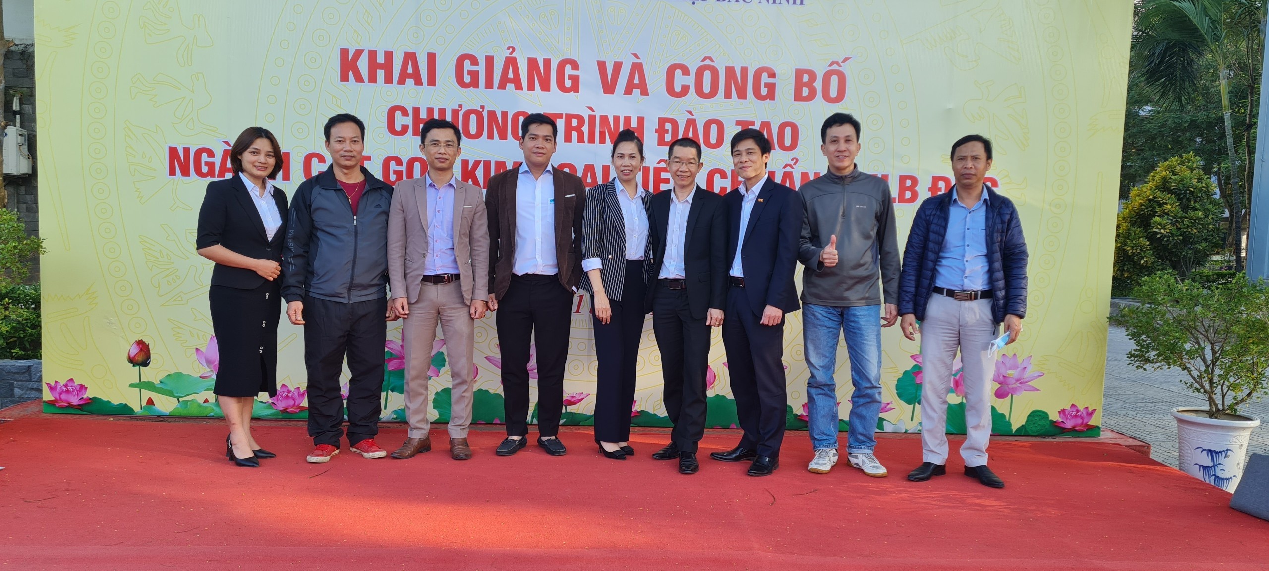 VNAS & GNG hợp tác triển khai chương trình tuyển sinh đào tạo và khảo sát lắp đặt màn hình ti vi truyền thông tại Bắc Ninh