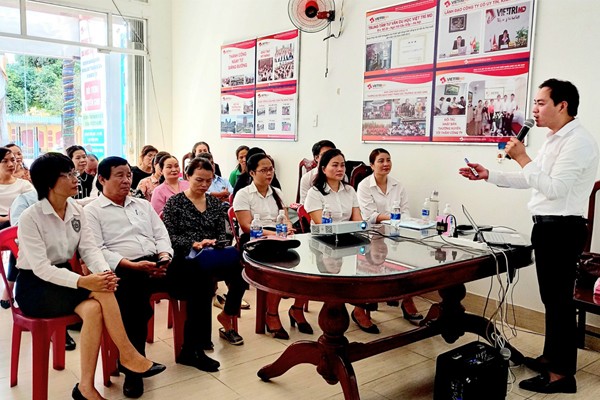 TVNAS tổ chức tập huấn kỹ năng tư vấn tuyển sinh cho đội ngũ cộng tác viên tỉnh Bà Rịa – Vũng Tàu