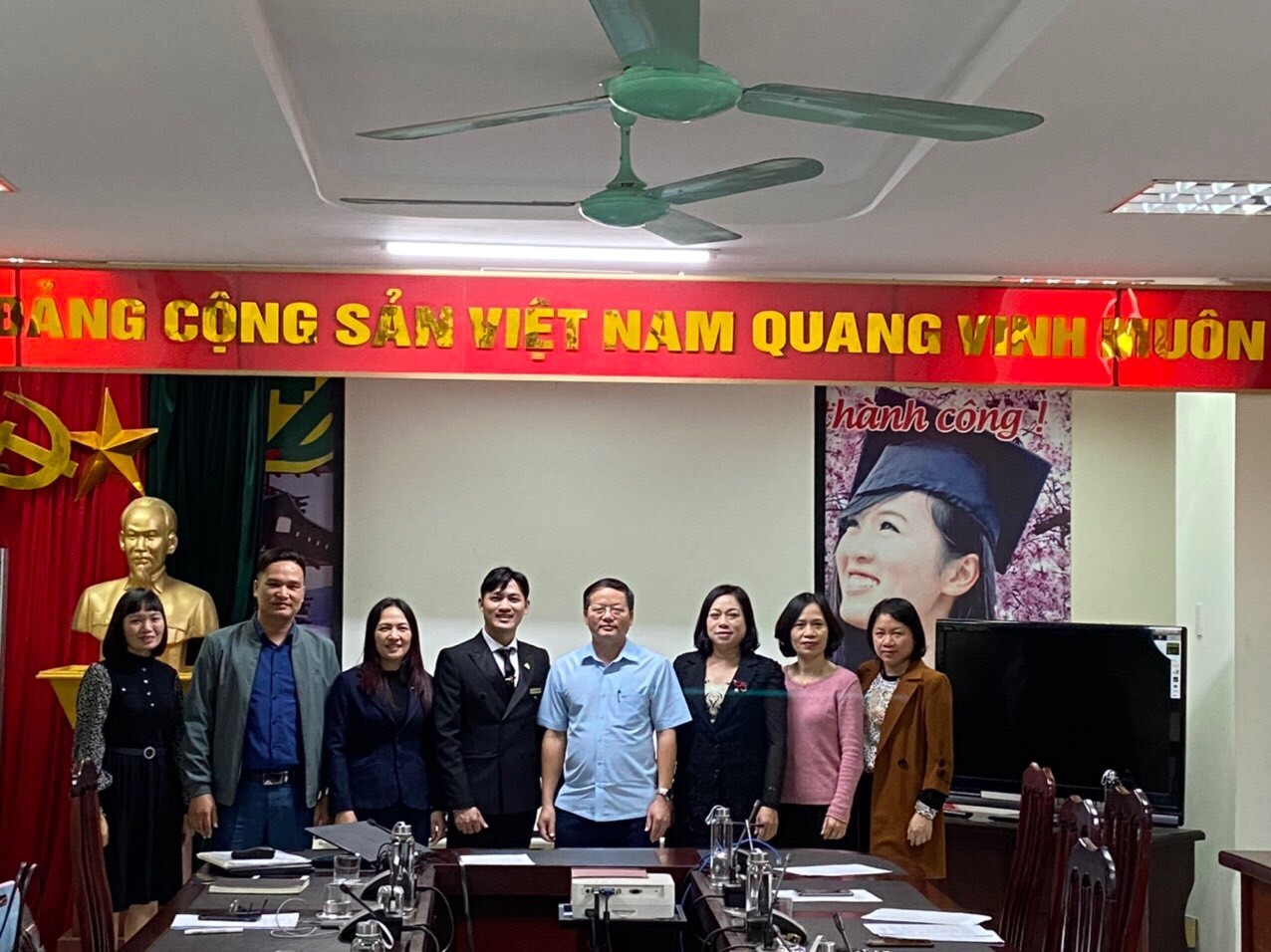 Công ty Cổ phần Đào tạo Huấn luyện Nghiệp vụ Hàng không Việt Nam ký kết Hợp đồng hợp tác tuyển sinh với Trung tâm Dịch vụ việc làm tỉnh Thái Bình