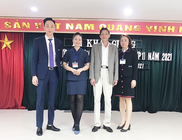 Quần chúng ưu tú VNAS vinh dự tham gia lớp bồi dưỡng nhận thức về Đảng do Quận ủy Long Biên tổ chức