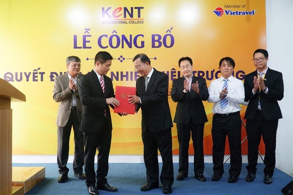 Vietravel Holdings công bố quyết định bổ nhiệm Tổng giám đốc Công ty CP Quốc tế KENT kiêm Hiệu trưởng Trường KENT